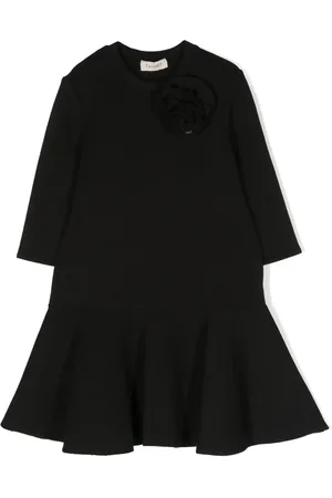 Twin-Set Vestido acampanado con detall floral