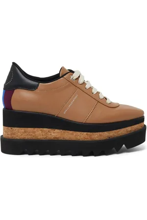 Stella McCartney Tenis Sneak-Elyse co plataforma de 80mm