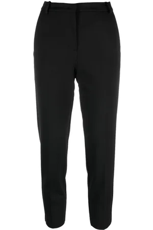 Pinko Pantalones de vestir tapered con cierre oculto