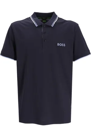 HUGO BOSS Playera tipo polo con logo bordado
