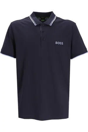 HUGO BOSS Playera tipo polo con logo bordado