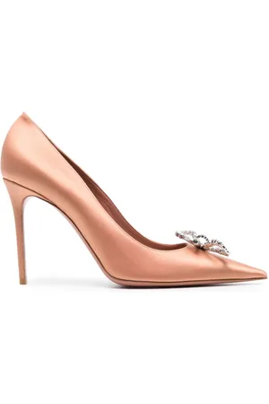 Amina Muaddi Zapatillas Rosie con tacón de 95mm