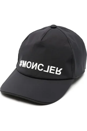 Moncler Gorra con visera curva y logo bordado