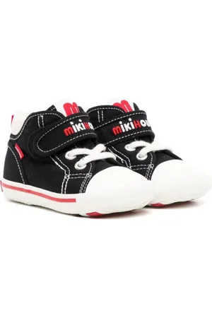 Miki House Zapatillas con logo bordado
