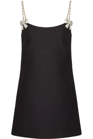 VALENTINO GARAVANI Vestido corto Crepe Couture bordado