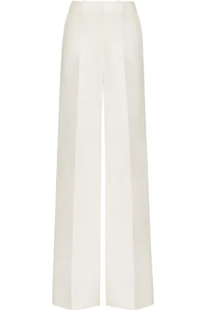 VALENTINO GARAVANI Pantalones anchos Crepe Couture