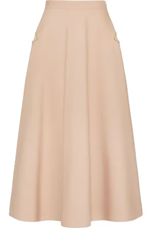 VALENTINO GARAVANI Falda midi Crepe Couture