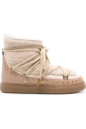 INUIKII Botas texturizadas con agujetas