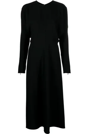 Victoria Beckham Vestido midi con diseño drapeado