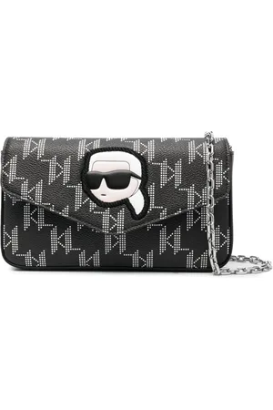 Karl Lagerfeld Bolsa crossbody Ikon Monogram