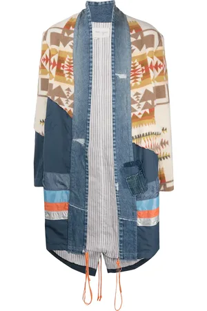 GREG LAUREN Chamarra oversize a paneles