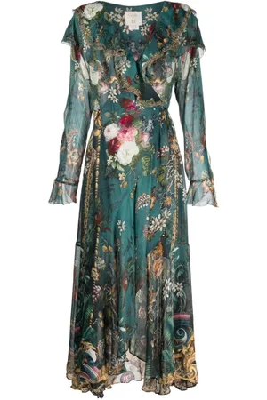 Camilla Vestido de seda Verdis World