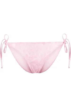 VERSACE Bikini bottom con estampado Barocco
