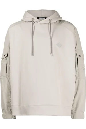 Spoonyard Hoodie con paneles y aplique del logo