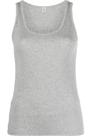 Totême Camiseta de canalé Classic