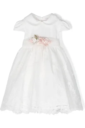 Mimilù Vestido a capas con bordado floral