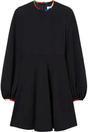 Puccini Vestido corto con diseño acampanado y estampado Iride