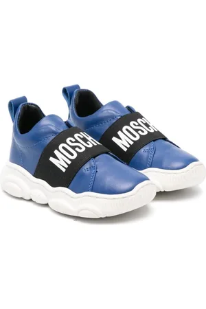 Moschino Tenis con logo estampado en la correa