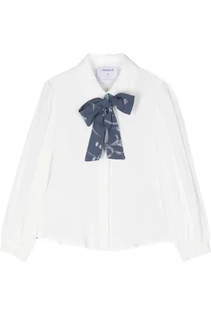 Simonetta Blusa con moño en el cuello