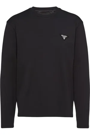 Prada Sudadera con logo triangular