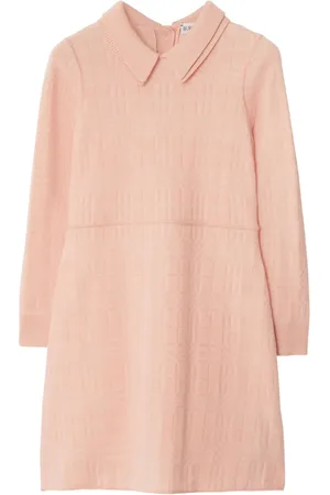 Burberry Vestido acampanado en jacquard