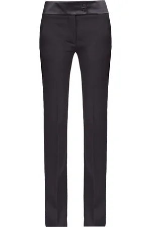 Salvatore Ferragamo Pantalones rectos de vestir Tuxedo