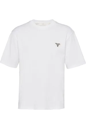 Prada Playera con logo triangular