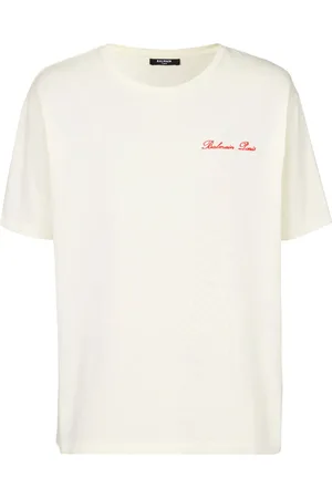 Balmain Playera con logo bordado