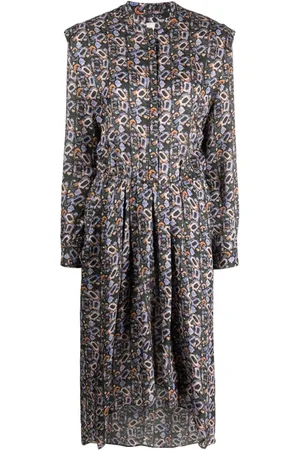 Isabel Marant Vestido midi Lola con estampado floral