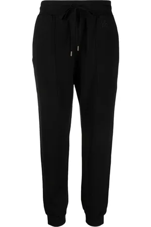 ULLA JOHNSON Pants Rory con logo bordado y cordones en la pretina