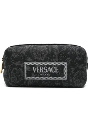 VERSACE Bolsa con logo bordado
