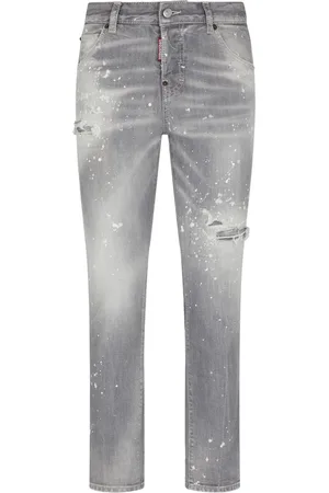 Dsquared2 Jeans con salpicaduras de pintura estampadas