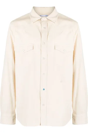 Jacob Cohen Camisa de pana con logo bordado