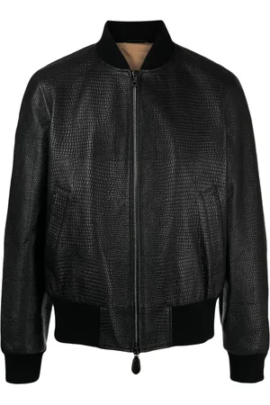 Roberto Cavalli Chamarra bomber texturizada