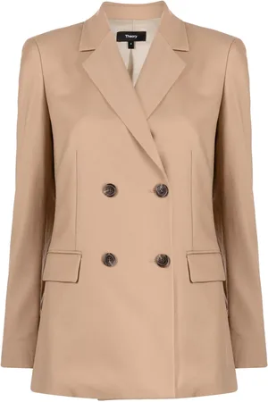 THEORY Blazer con doble botonadura