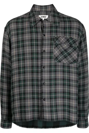YMC Camisa Wray con cuadros estampados
