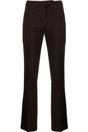 THEORY Pantalones slim con tiro bajo