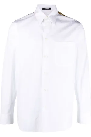 VERSACE Camisa con panel Barocco