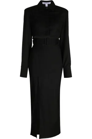 MATÉRIEL by Aleksandre Akhalkatsishvili Vestido con cinturón y detalle de abertura