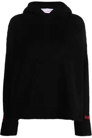 GIADA BENINCASA Hoodie con eslogan bordado