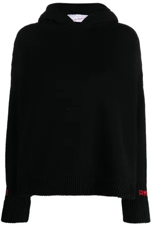 GIADA BENINCASA Hoodie con eslogan bordado