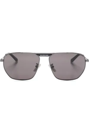 Balenciaga Lentes de sol BB0298S con armazón estilo piloto