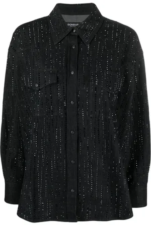Dondup Camisa bordada con lentejuelas