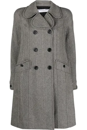 Dior Abrigo con doble botonadura 2000