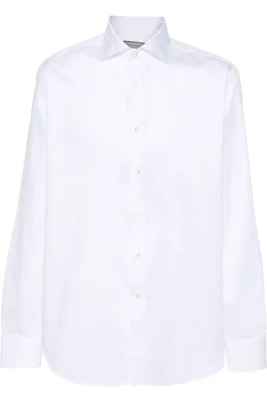 CANALI Camisa con cuello italiano