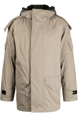 YVES SALOMON Parka reversible con capucha