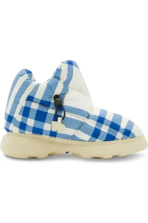 Burberry Botas capitonadas con motivo de cuadros