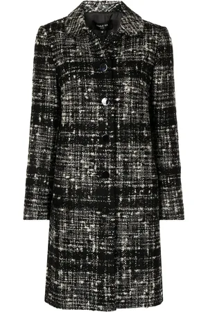 Paule Ka Abrigo de tweed con cuello