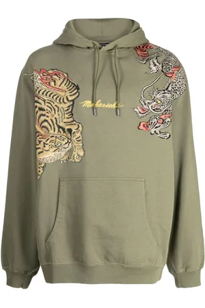 Maharishi Hoodie con logo bordado