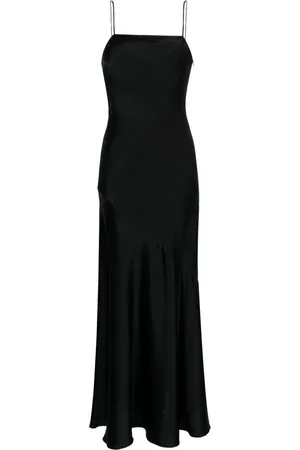 LOVESHACKFANCY Vestido de seda Oaklynn